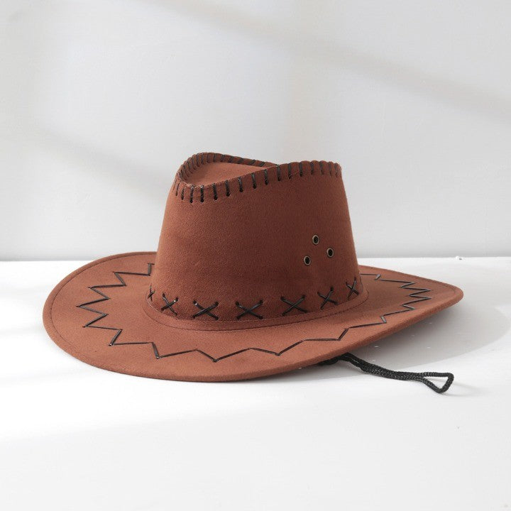 Western cowboy outdoor sun visor knight hat