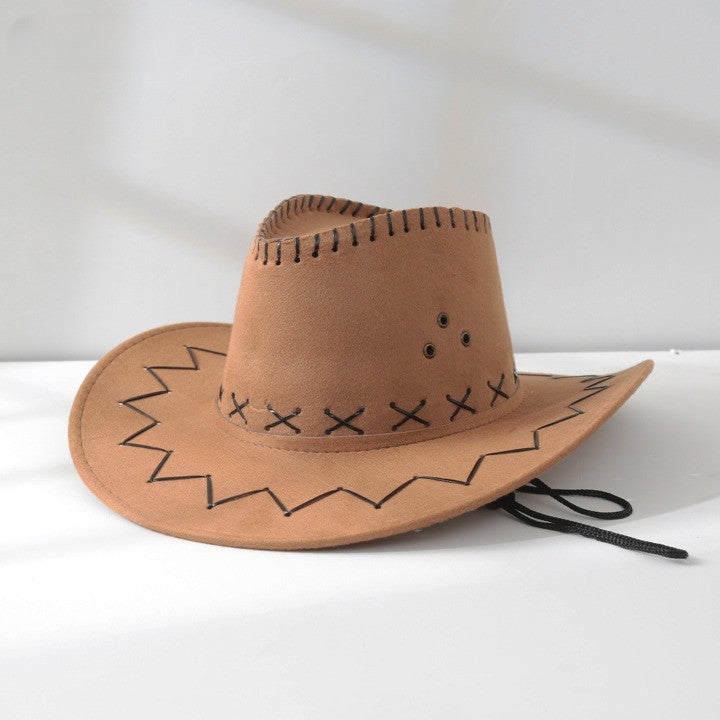 Western cowboy outdoor sun visor knight hat