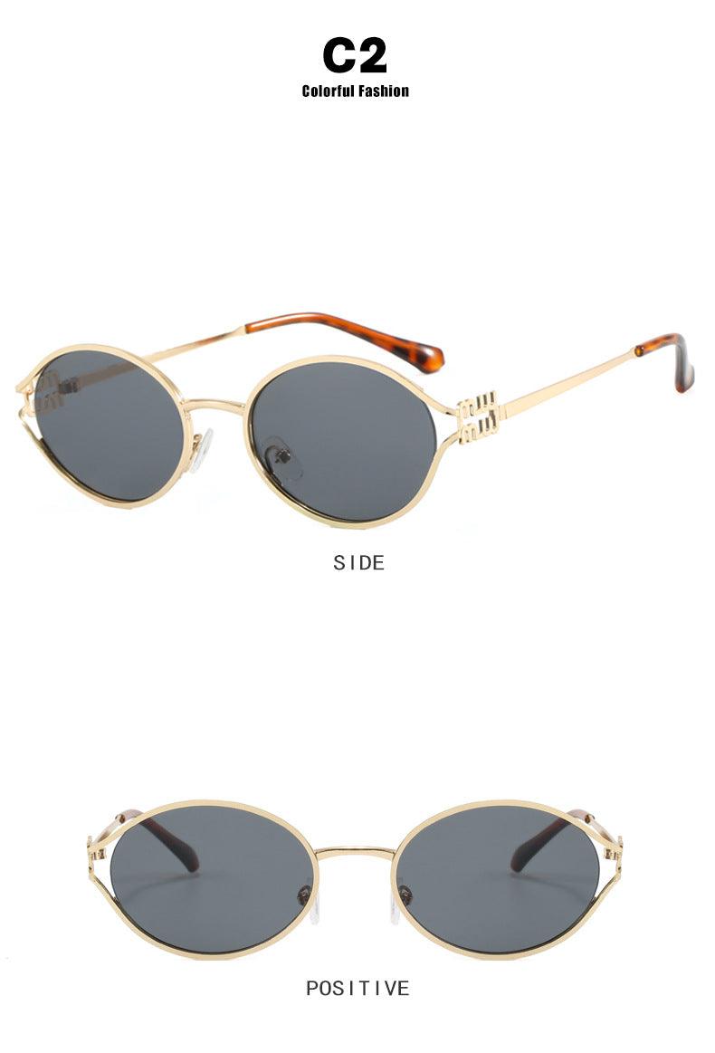 Oval Hollow Sunglasses