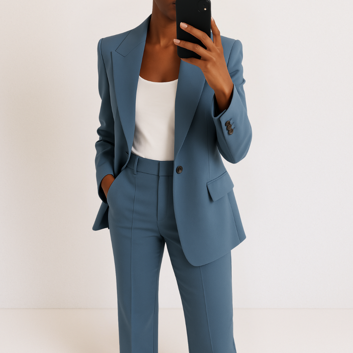Elegant and Modern Two-piece Suit