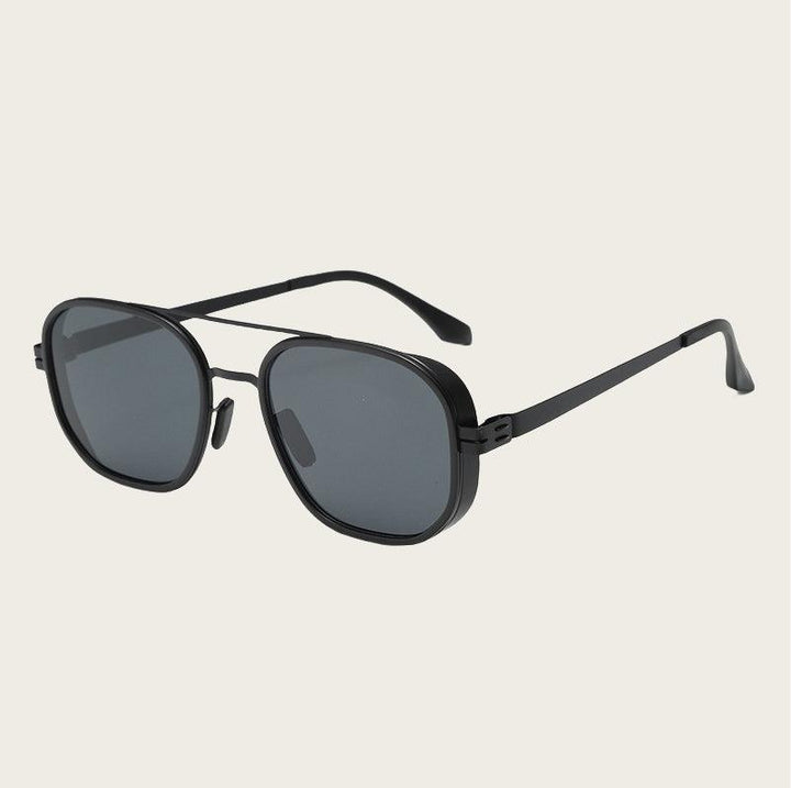 Metal polarized UV protection sunglasses