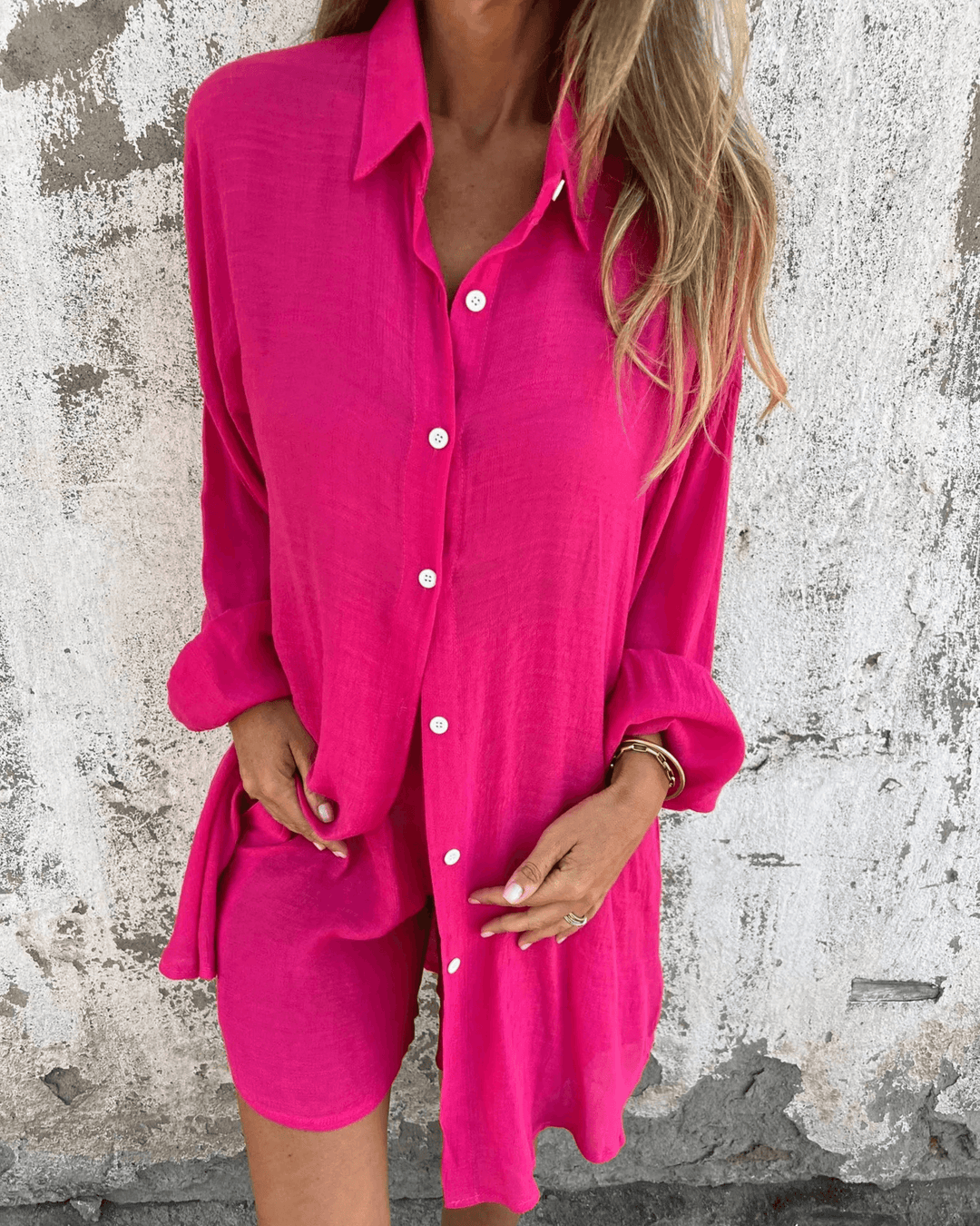 Casual Shirt & Shorts Set