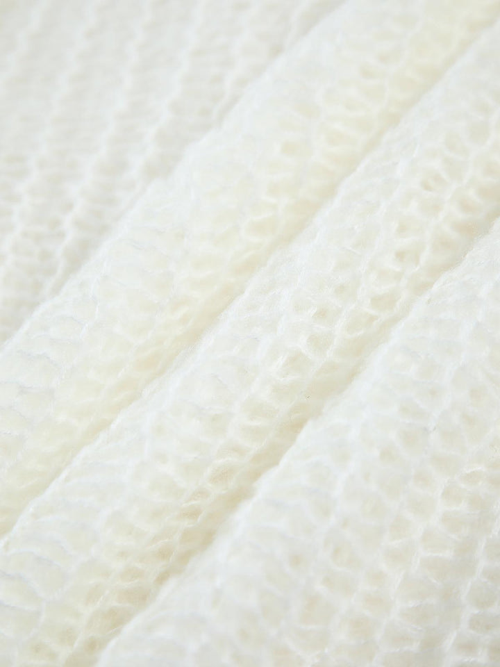 Open Knit Oversized Sweater