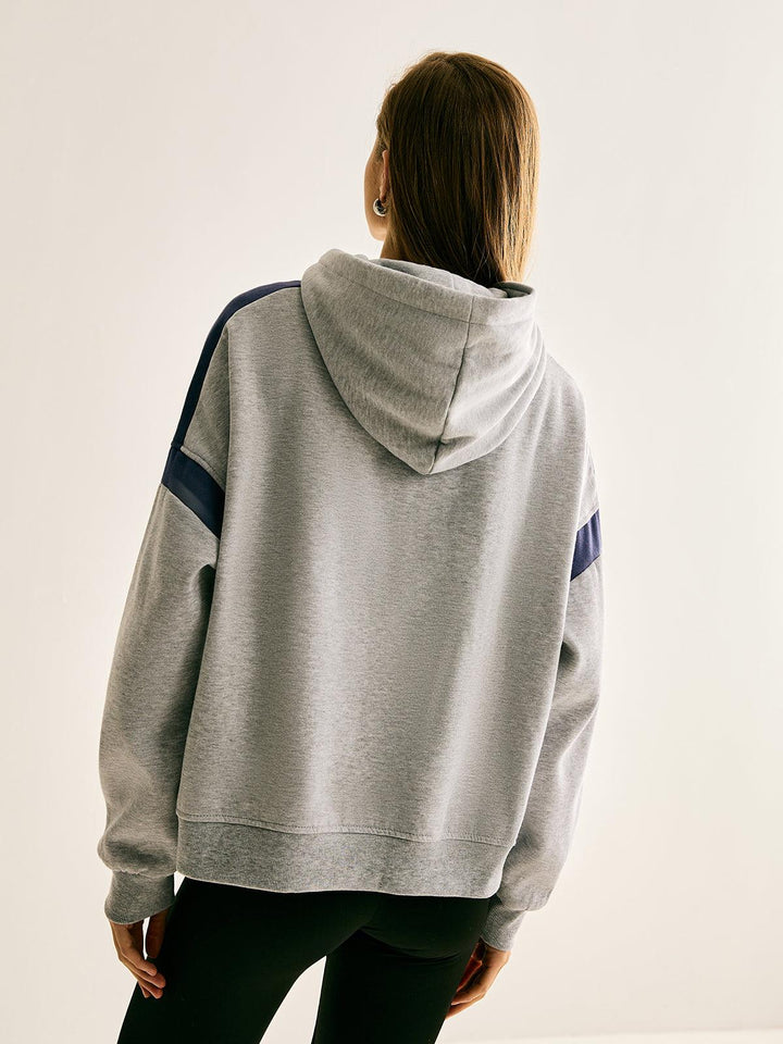 Athleisure Color Block Hoodie