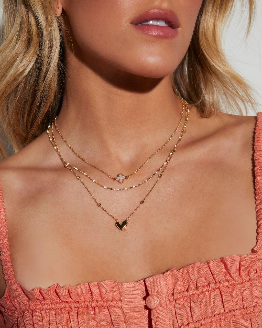 Starlight Charm Layered Necklace