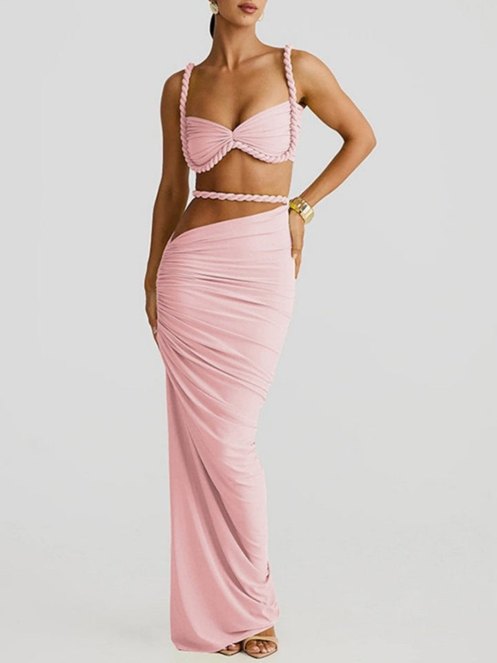 Zenaya Skirt - Pearl Marble